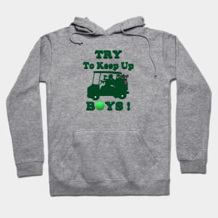 Try to Keep Up Boys Hoodie